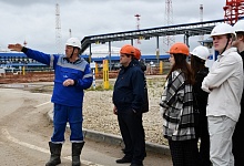 АО «Транснефть – Север» организовало экскурсию для студентов на НПС