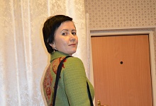 Ухтинка украшает необычными аппликациями одежду