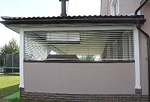 Жалюзи уличные (рафшторы) – защита от солнца и непогоды